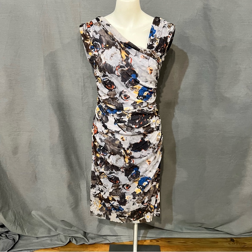 Weston Wear One Shoulder Dress - Black, Blue, Brown